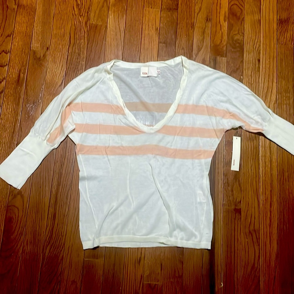 YOON knot top- brand new!! 👀